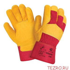 Кожаныекомбинированныеперчатки"TZ Siberia"